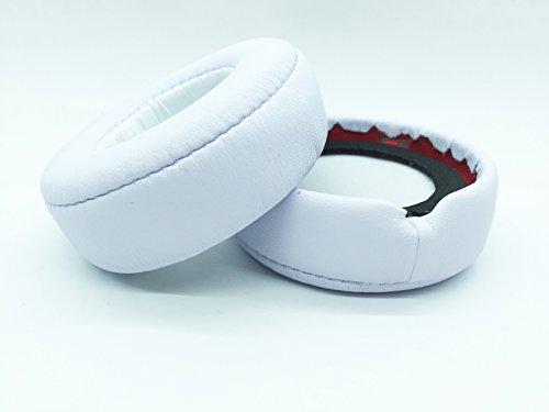 Almohadillas de repuesto para auriculares Monester Beats por Dr Dre Mixr shareme NEON (blanco)