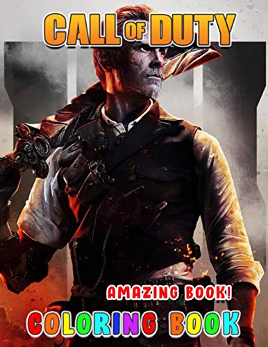 Amazing Book! - Call of Duty Coloring Book: Wonderful Gift For All Call of Duty fans