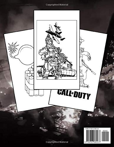 Amazing Book! - Call of Duty Coloring Book: Wonderful Gift For All Call of Duty fans