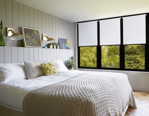 Amazon Basics Curtain, Blanco, 76 x 150 cm