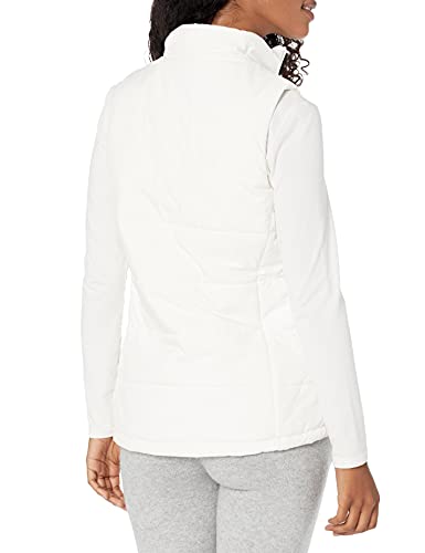 Amazon Essentials Heavy-Weight Puffer Vest Down-Outerwear-Vests, Ivory, US S (EU S - M)