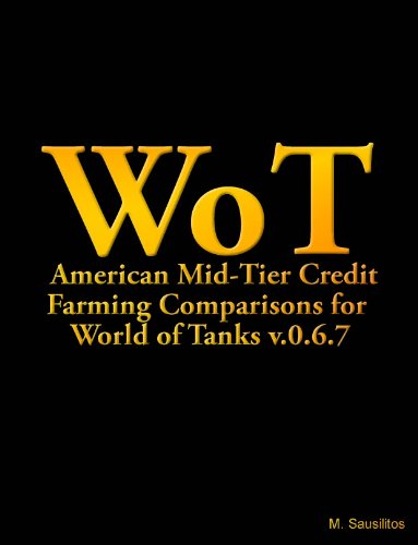American Mid-Tier Credit Farming Comparisons for World of Tanks v.0.6.7 (English Edition)