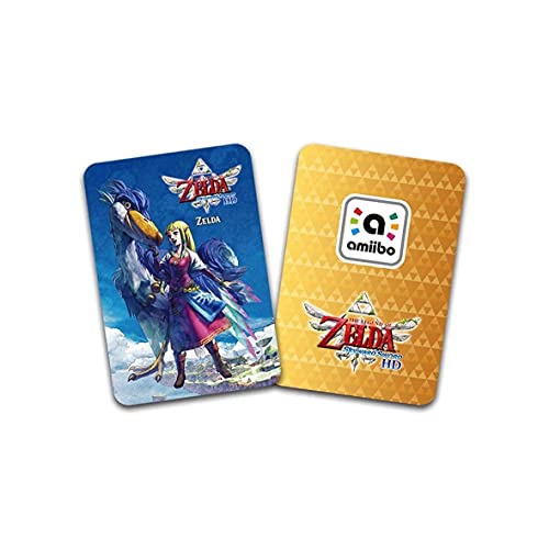 Amiibo Tarjetas de Juego para The Legend of Zelda: Skyward Sword, Zelda & Loftwing NFC Amiibo Card para Switch/Switch Lite/New 3DS/Wii U