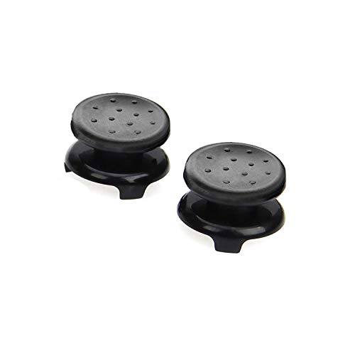 ANDERK Joystick Thumbstick Caps - Accesorios de Controlador de juego, Accesorios Esenciales para el Juego mando PS4 [playstation_4], Black