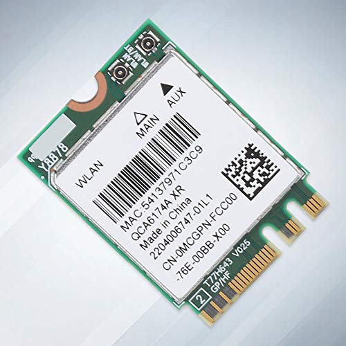 Annadue QCNFA364A NGFF/M.2 Tarjeta de Red Original, Mini Tarjeta de Red, Tarjeta de Red inalámbrica Bluetooth 4.1 de Alta Velocidad para ASUS 2.4G/5G.