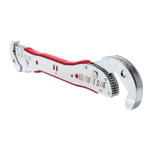 Apertura grande, ajustable Llave ajustable Multi Tool 9-45mm Torque de torsión Socket Universal Magic Key Conjuntos Reparación de herramientas de mano para el hogar (Color : As Picure)