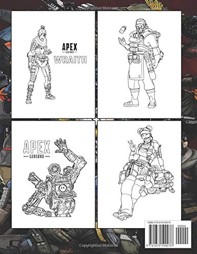 Apex Legends Coloring Book: Super Apex Legends book for adults and kids
