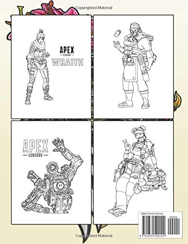Apex Legends Colouring Book: JUMBO Coloring Book for Adults and Kids