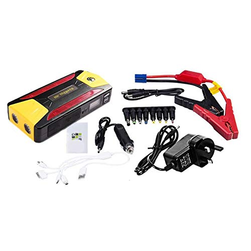 Appearanice Mini Portable 82800mAh Pack Car Jump Starter Multifunction Emergency Charger Booster Power Bank Battery 600A UK Plug