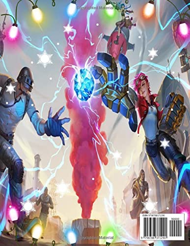 Arcane Christmas Coloring Book: Arcane Coloring Book With 30+ High Quality Illustrations For All Fans To Color And Relax