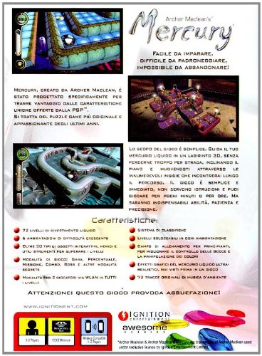 Archer Maclean's Mercury [Italia] [DVD]