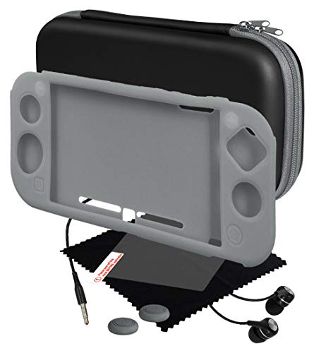Ardistel - Blackfire Gamer Essentials Kit Grey Edition para Switch Lite (Nintendo Switch)