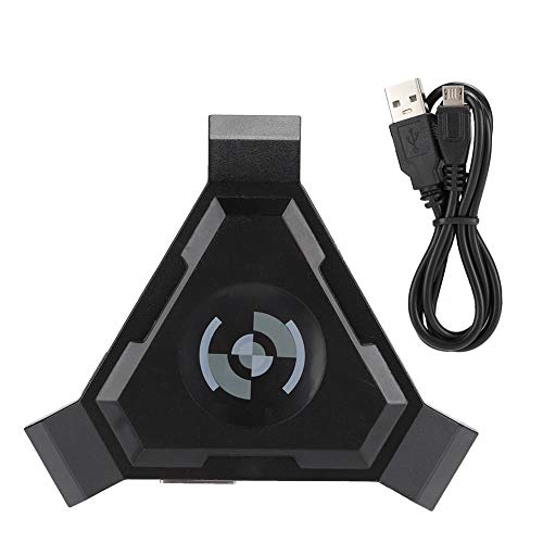 ASHATA Adaptador de Controlador de Juegos Teclado Adaptador de Mouse para PUBG Game Console Accesorios con PC Gaming Experience para Android/iOS Gaming Keyboard and Mouse Combo Set