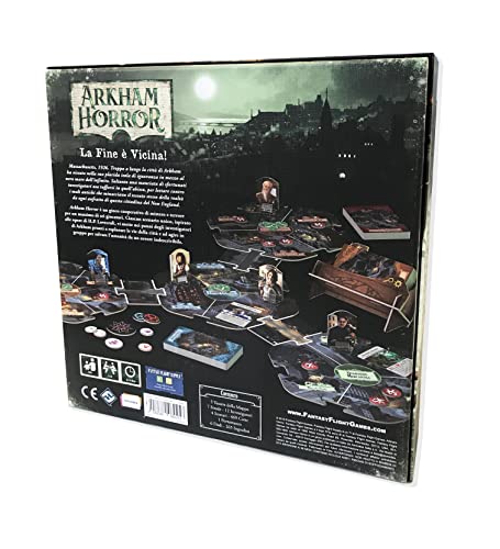 Asmodee - Arkham Horror El Juego de Mesa, 3ª edición en Italiano, 9626