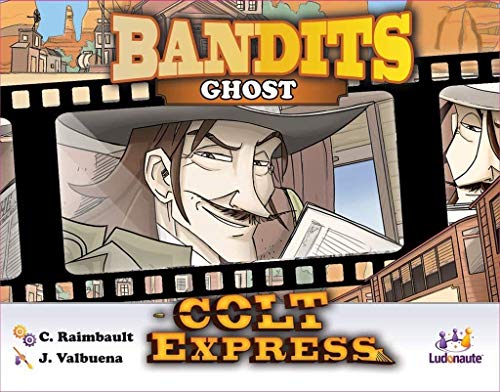 Asmodee- Colt Express: Bandits Pack Ghost Expansion en Castellano, Color (LUCOEX09NA)