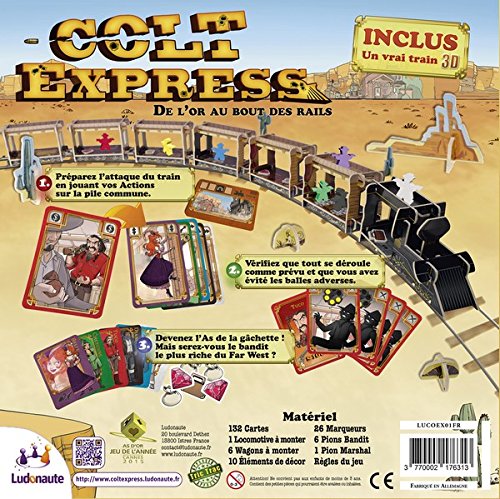 Asmodée - Jeu de Société - Colt Express - 3770002176313