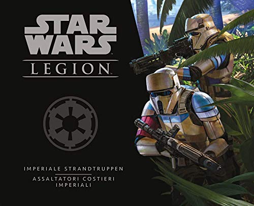 Asmodee- Star Wars: Legion Assaltatori Costieri Imperiali expansión Juego de Mesa con espléndidas miniaturas, Color, 10237