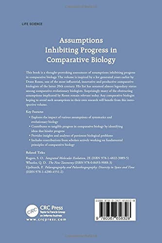 Assumptions Inhibiting Progress in Comparative Biology