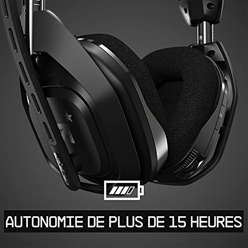 Astro Gaming A50 Auriculares Inalámbricos para Gaming Y Estación-Base De Carga + A50 Auriculares Inalámbricos Mod Kit Gen 4 para Aislamiento De Ruido