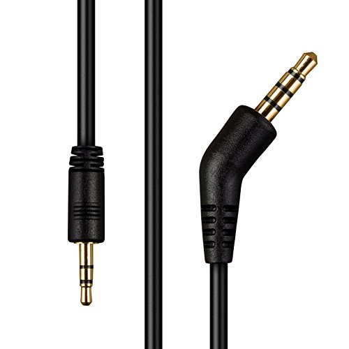 Astro MixAmp Playstation 4 PS4 Chat Talkback Cable – Cordable Astro A50 A40 and Turtle Beach Gaming Headsets – 3.5mm to 2.5mm Gold Plated Jacks
