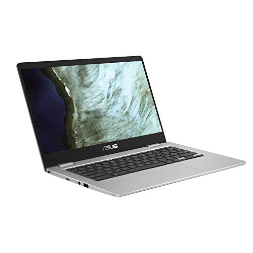 ASUS Chromebook Z1400CN-EB0596 - Portátil 14" Full HD (Intel Celeron N3350, 8GB RAM, 64GB eMMC, HD Graphics 500, Chrome OS) Plata - Teclado QWERTY español