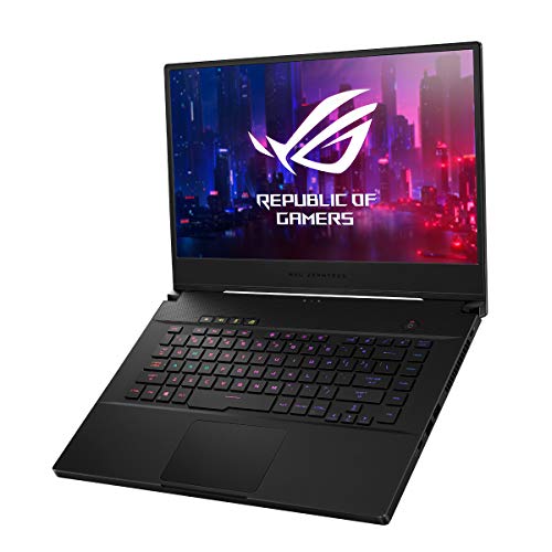 ASUS ROG Zephyrus M GU502GV-AZ038T - Portátil Gaming de 15,6" FullHD (Intel Core i7-9750H, 16GB RAM, 1TB SSD, GeForce RTX2060-6GB, Windows 10 Home) Metal Negro - Teclado QWERTY Español