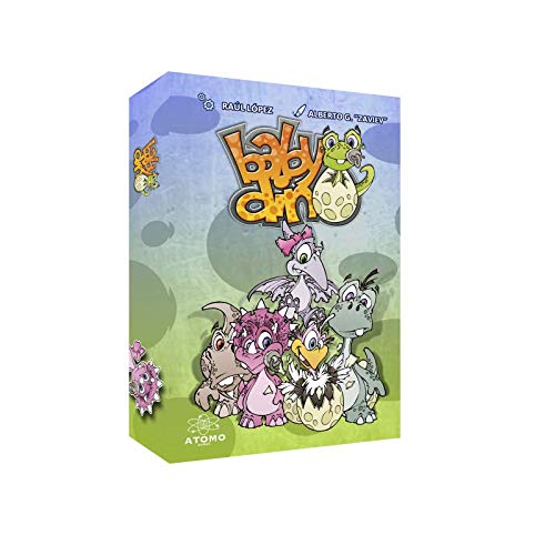 Átomo Games- Babydino Juegos de Mesa, Multicolor (Last Level BGBABYDINO)