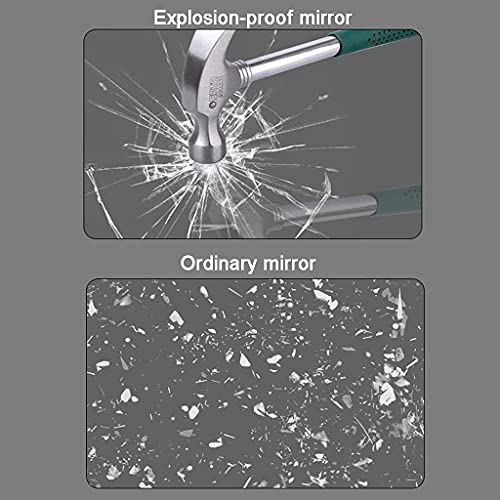 Backlit LED Illuminated Bathroom Mirror - Wall Mirrors with Demister Pad/Sensor Touch Switch Rectangle Makeup Mirror for Vanity Living Room Bedroom