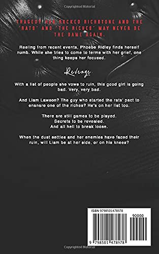 Bad Bad Girl: A dark high school bully revenge romance (Rats of Richstone)