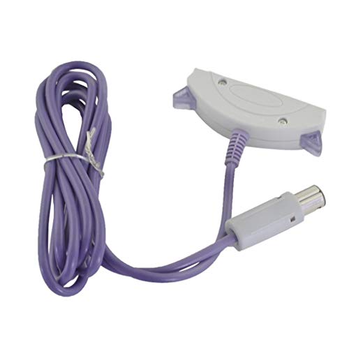 balikha Cable de Enlace Compatible con Game Boy Advance Y Purple 1.8m