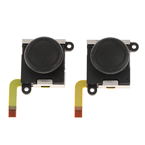 Baoblaze 2 x Joystick de Control Analógico con Joystick de Control Botón 3D Pulso para Nintendo Switch NS Joy-con + Botón Izquierdo Derecho SL Botón Sr