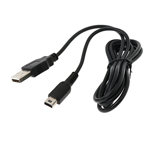 Baoblaze Cable De Cargador De Fuente De Alimentación USB Cable Compatible con Nintendo Wii U Gamepad Controller, 4Feet Long
