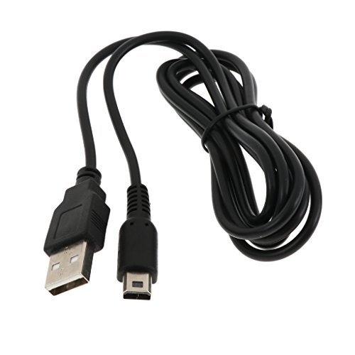 Baoblaze Cable De Cargador De Fuente De Alimentación USB Cable Compatible con Nintendo Wii U Gamepad Controller, 4Feet Long