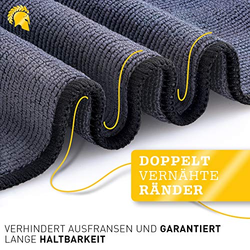 Barista Legends® Juego de 4 paños Barista de 30 x 30 cm para limpiar tu equipo de café - Trapos Barista extremadamente absorbentes para vaporeta y máquina portafiltro.