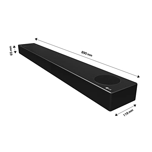 Barra de Sonido LG SPD7Y de 380W de Potencia 3.1.2 Canales Sonido Hi-Res Audio, Dolby Atmos, DTS:X y HDMI eARC
