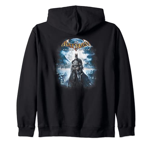 Batman: Arkham Asylum Game Cover Sudadera con Capucha