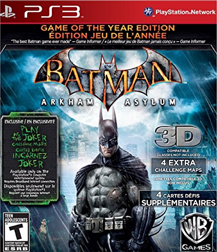 Batman: Arkham Asylum Game of the Year ed [Importación Francesa]