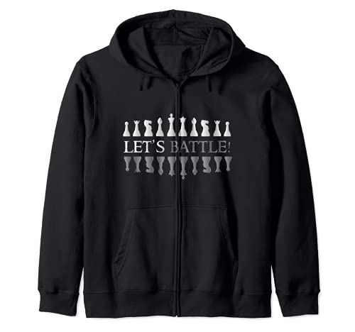 Battle - Chess Lover - Funny Chess Nerd Geek Sudadera con Capucha