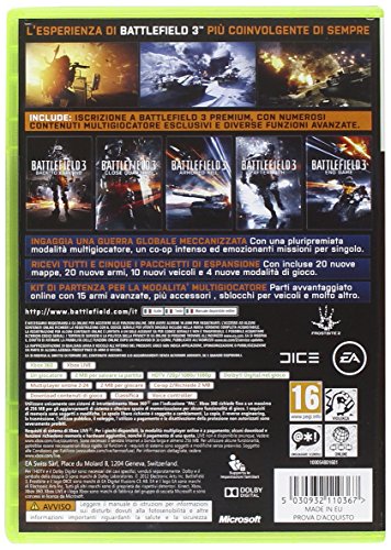 Battlefield 3 - Premium Edition [Importación italiana]