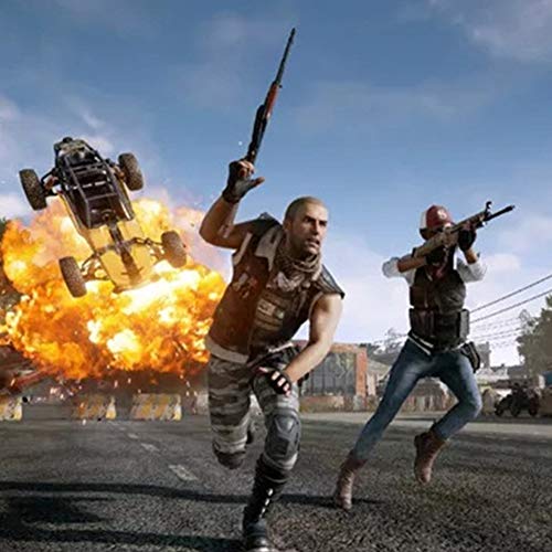 BBYaki PUBG Metal Llavero Colgante, Jedi Supervivencia Gran Escape de Asalto Arma Modelo,Set(14)