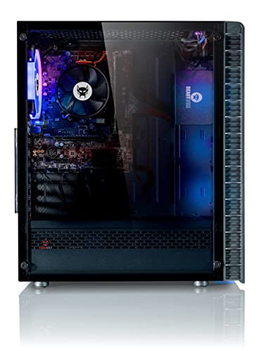 BEASTCOM Q3 | Essential Gaming PC | 12 núcleos Torre | AMD Ryzen 3 3200G 4X 4,00 GHz | 4K Vega 8 núcleos | 16GB RAM | 512GB SSD | HDMI | USB 3.2 | WiFi | Windows 10