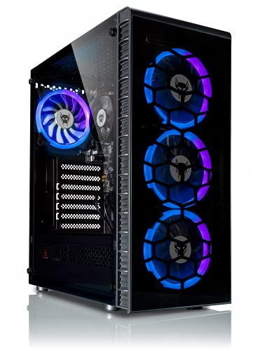 BEASTCOM Q3 | Essential Gaming PC | 12 núcleos Torre | AMD Ryzen 3 3200G 4X 4,00 GHz | 4K Vega 8 núcleos | 16GB RAM | 512GB SSD | HDMI | USB 3.2 | WiFi | Windows 10