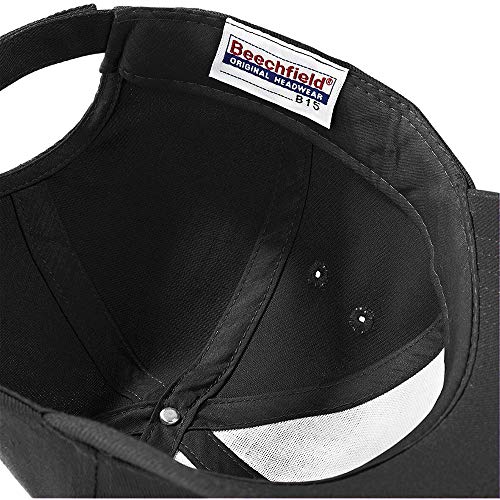 Beechfield - Gorra/Visera Básica Modelo Ultimate- 5 paneles (Talla Única/Azul eléctrico)