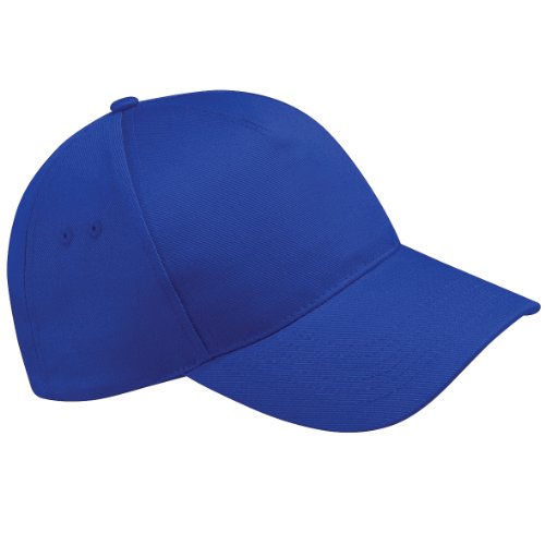 Beechfield - Gorra/Visera Básica Modelo Ultimate- 5 paneles (Talla Única/Azul eléctrico)