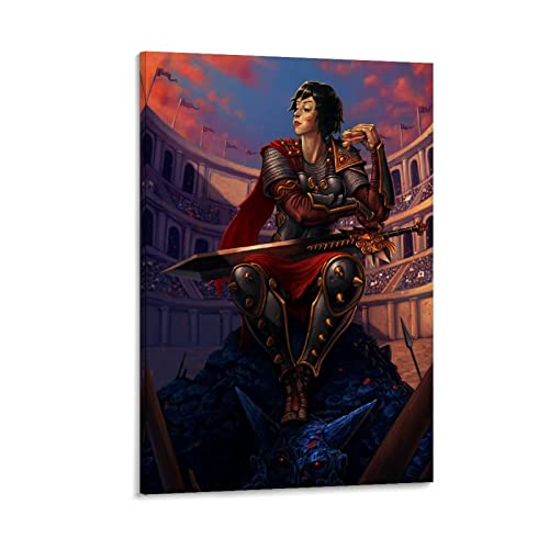 Bellona Smite Art - Póster de lienzo y arte de pared (40 x 60 cm)