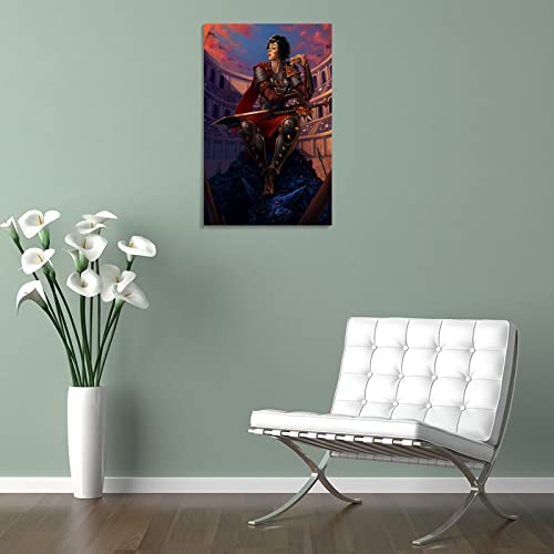 Bellona Smite Art - Póster de lienzo y arte de pared (40 x 60 cm)