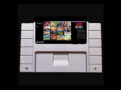 Bewitched ZHANGHANG ¡Ahorre!112 en 1 / Enlace a Pasado/Batmane/Dragon/Mortal Kombat/Bomberman/Fire Emblem EE. UU. -NTSC 16 bit 46 Pines Videojuegos! ZH (Color : Orange Color)