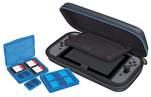 Bigben Interactive Deluxe Travel Case Official "Zelda" - game console parts & accessories (Black, 63 mm, 266 mm, 152 mm, 363 g, Sleeve) [Importación italiana]