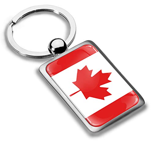 Biomar Labs® Llavero con Diseño de la Bandera de Canadá KK 226