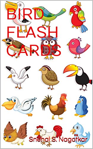 BIRD FLASH CARDS: Bird flash cards with picture, names and country of their origin. (FIRST BOOK OF BIRDS FLASH CARDS 1) (English Edition)